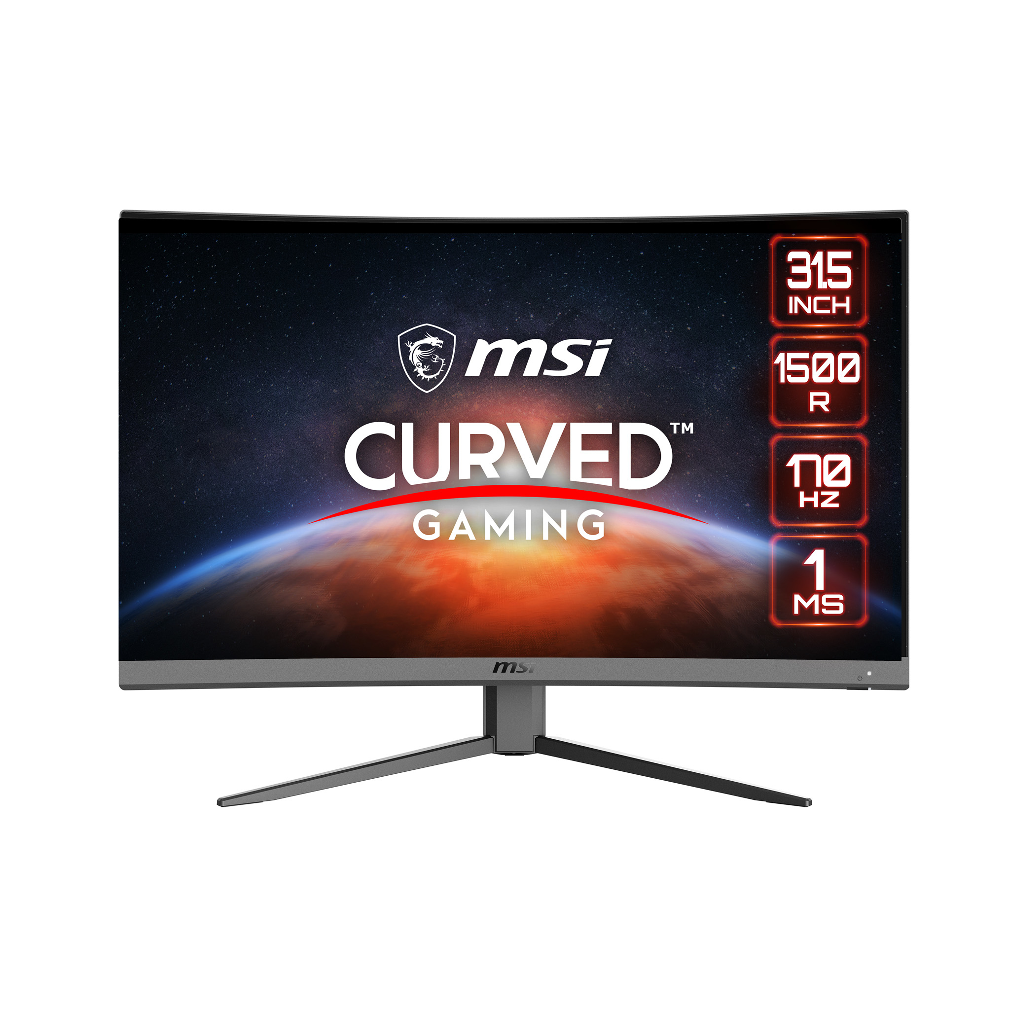 MSI G32CQ4 E2 Monitor PC 80 cm (31.5") 2560 x 1440 Pixel Wide Quad HD LCD Nero