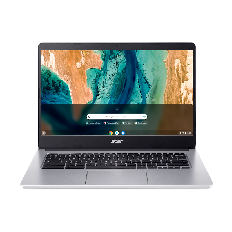 Acer Chromebook CB314-2H-K46K MediaTek MT8183 Computer portatile 35,6 cm (14") Full HD 4 GB DDR4-SDRAM 64 GB eMMC Wi-Fi 5 (802.11ac) ChromeOS Argento