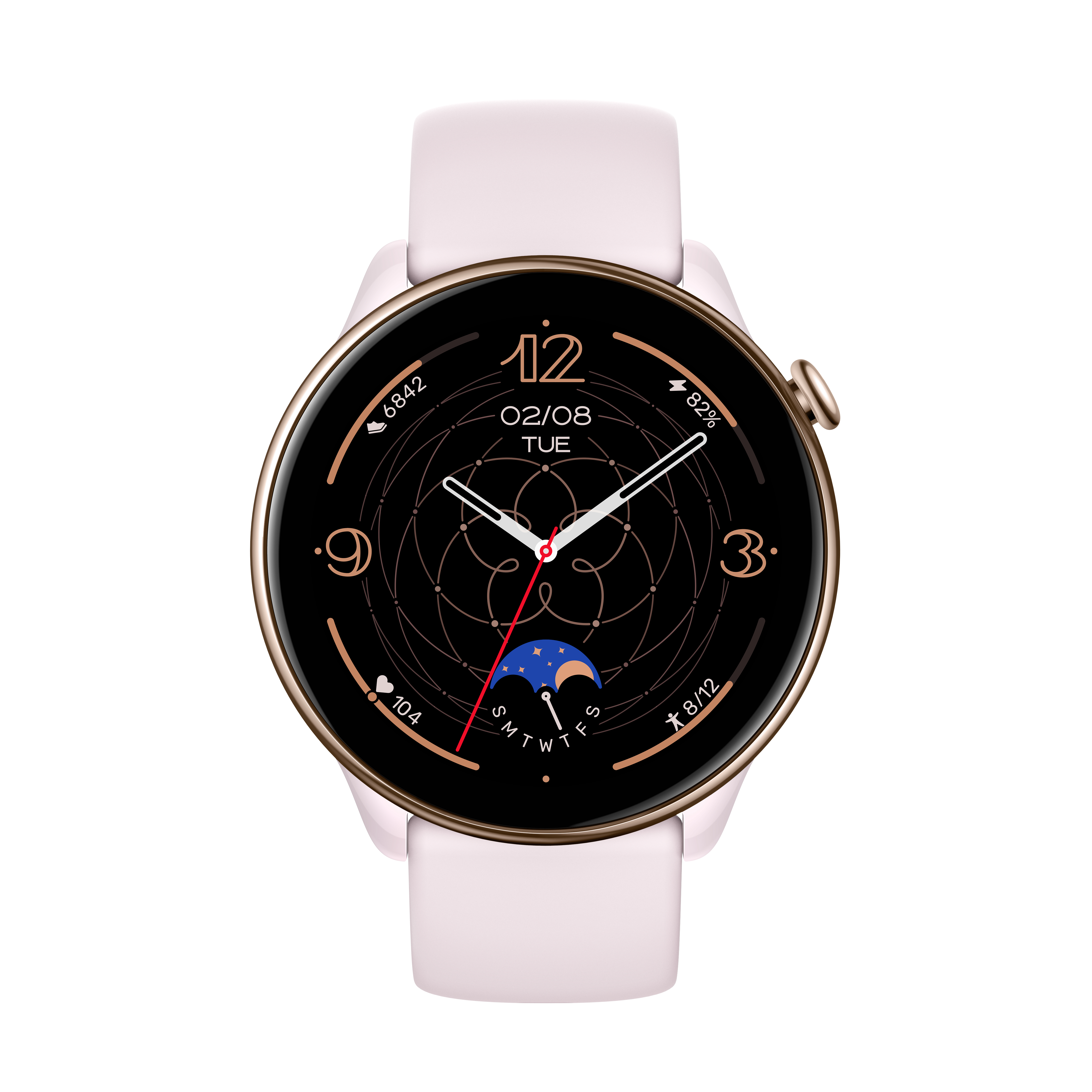 Amazfit GTR Mini 3,25 cm (1.28") AMOLED 42 mm Digitale 416 x 416 Pixel Touch screen Oro, Rosa GPS (satellitare)