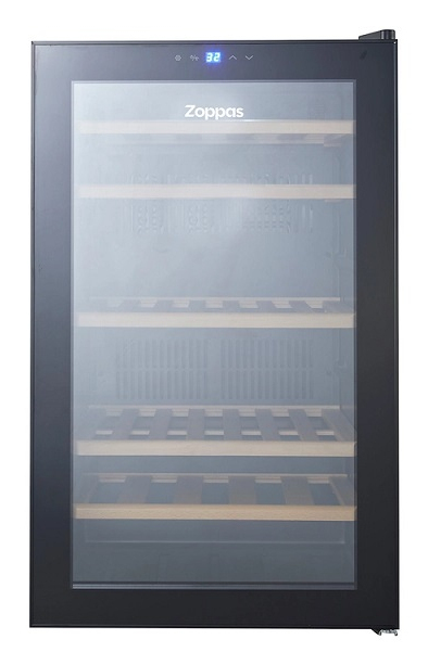 Zoppas HZWC-49L5S cantina vino Cantinetta vino con compressore Libera installazione Nero 51 bottiglia/bottiglie