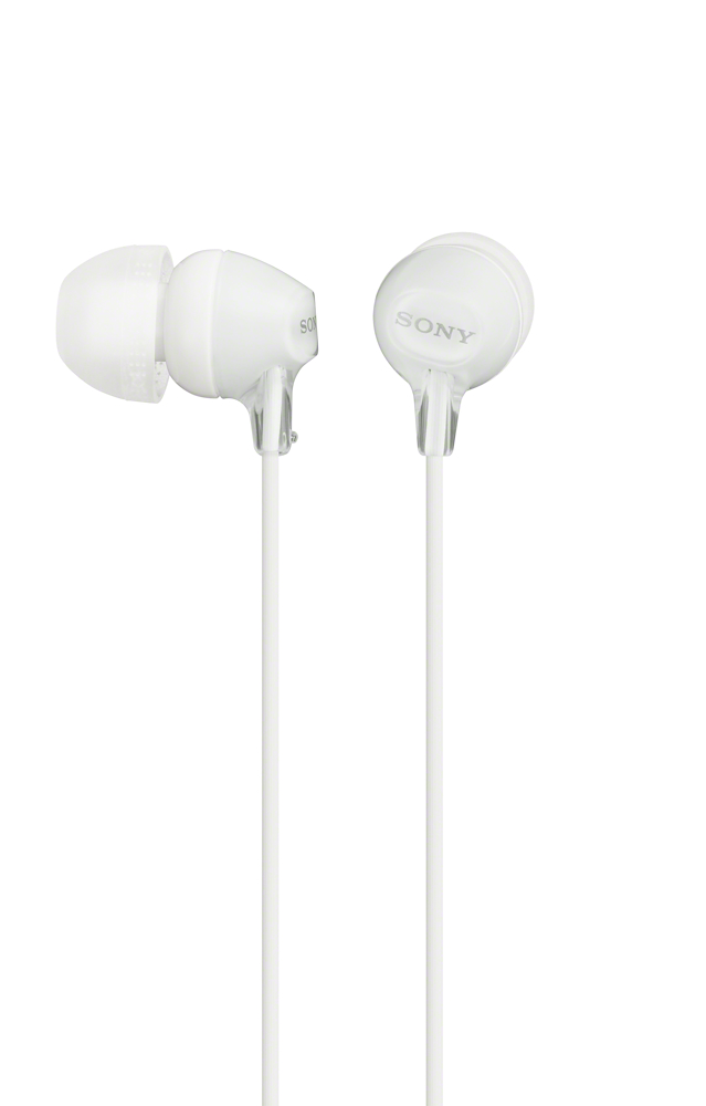 SONY AURIC. MDR EX15LPW WHITE CUFFIA AURIC.IN-EAR 8-22000HZ 100DB